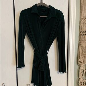 Dark Green Dress